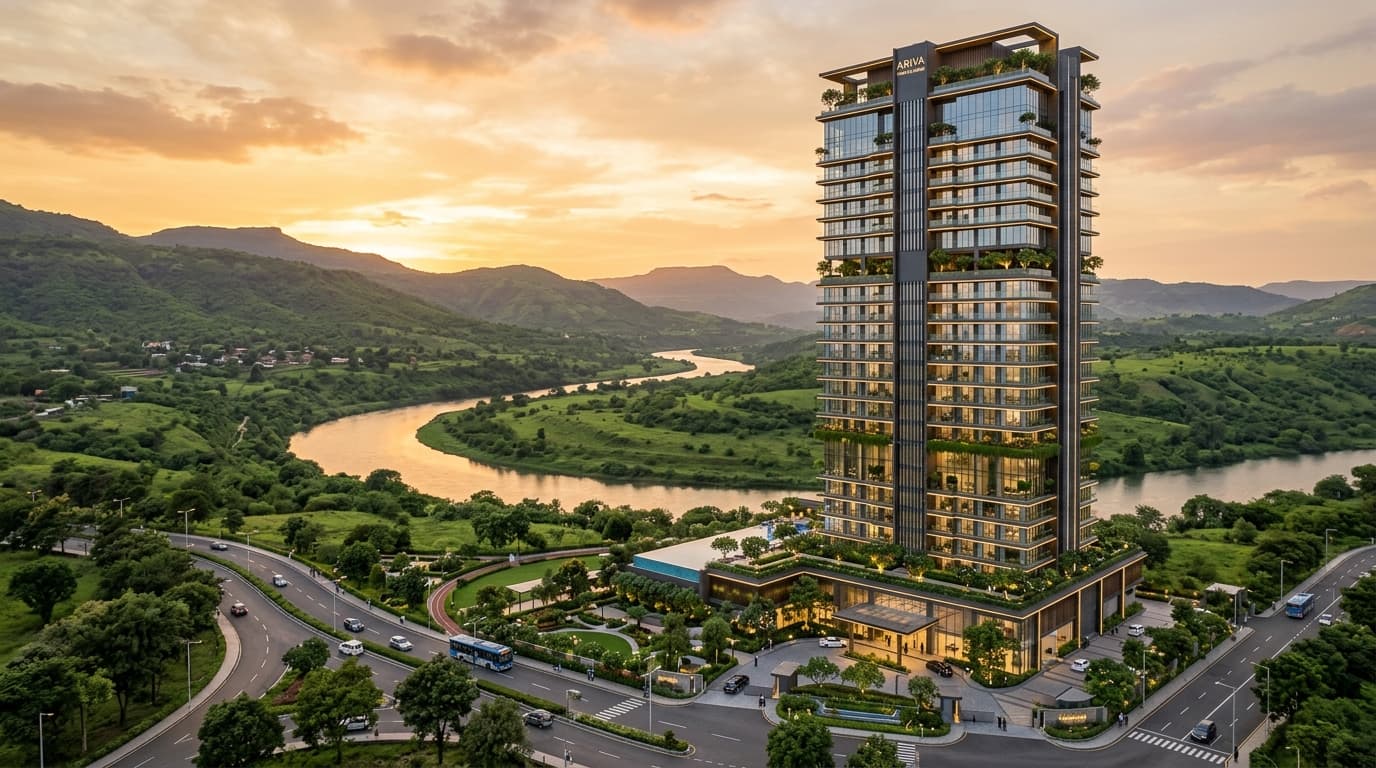 360 Degree Panoramic View Mahindra Lifespaces Mahalunge Township